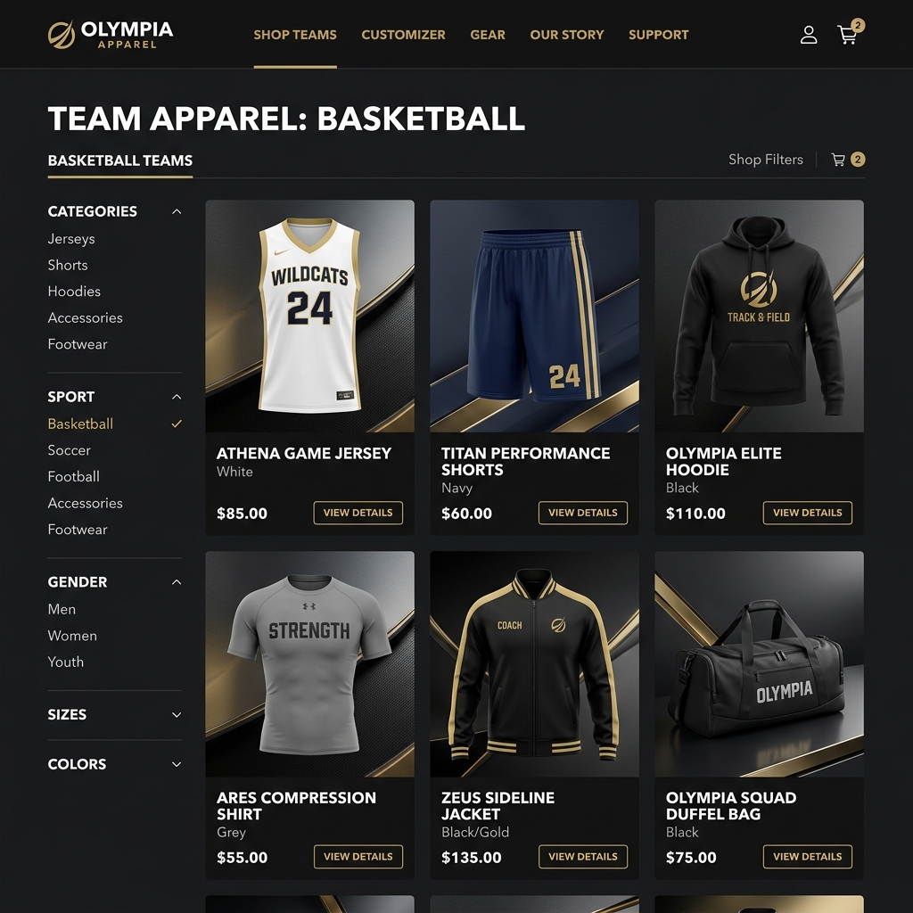 Team Product Catalog